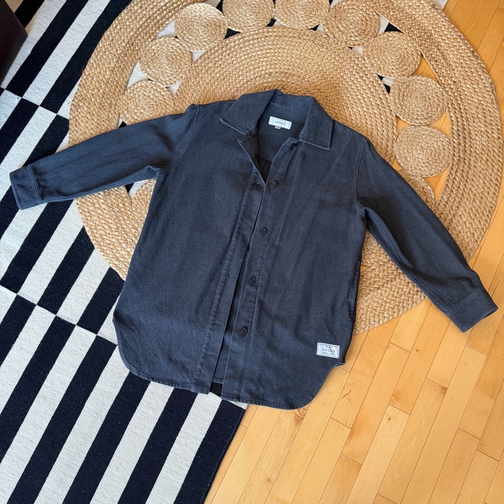 Anian Charcoal Painters Coat